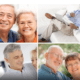 Collage of retirees